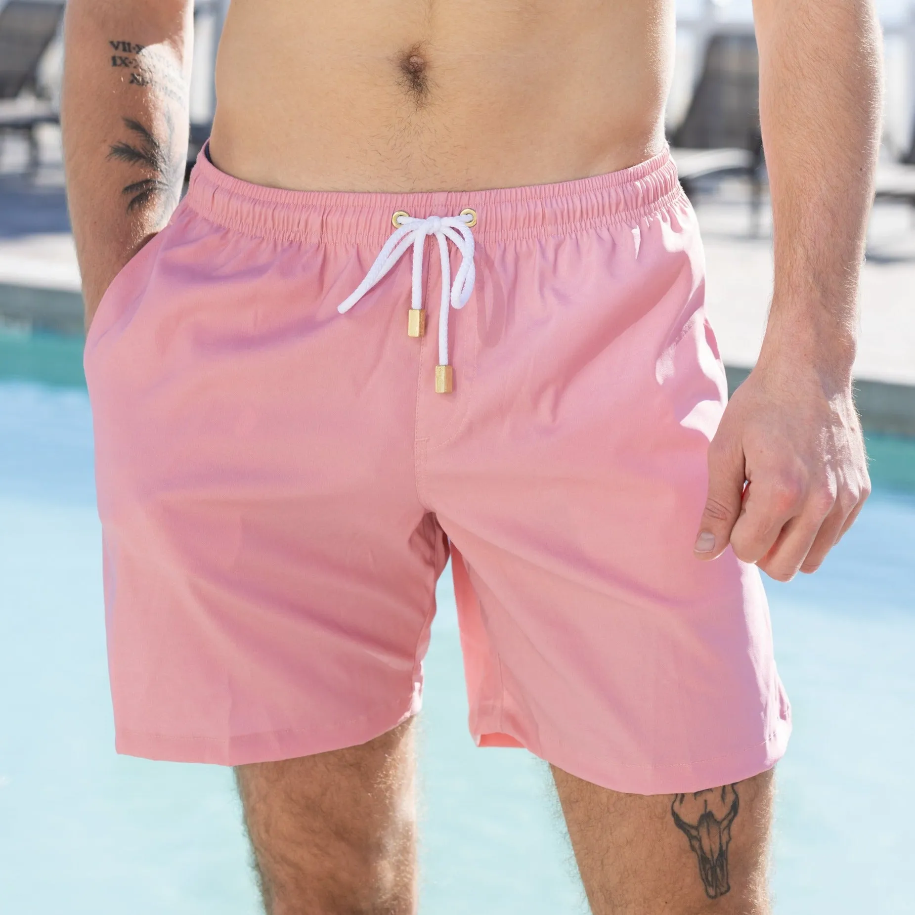 The Coral Suite - Swim Trunks