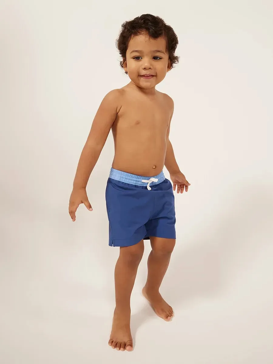 The Mini Blues (Toddler Classic Swim Trunk)