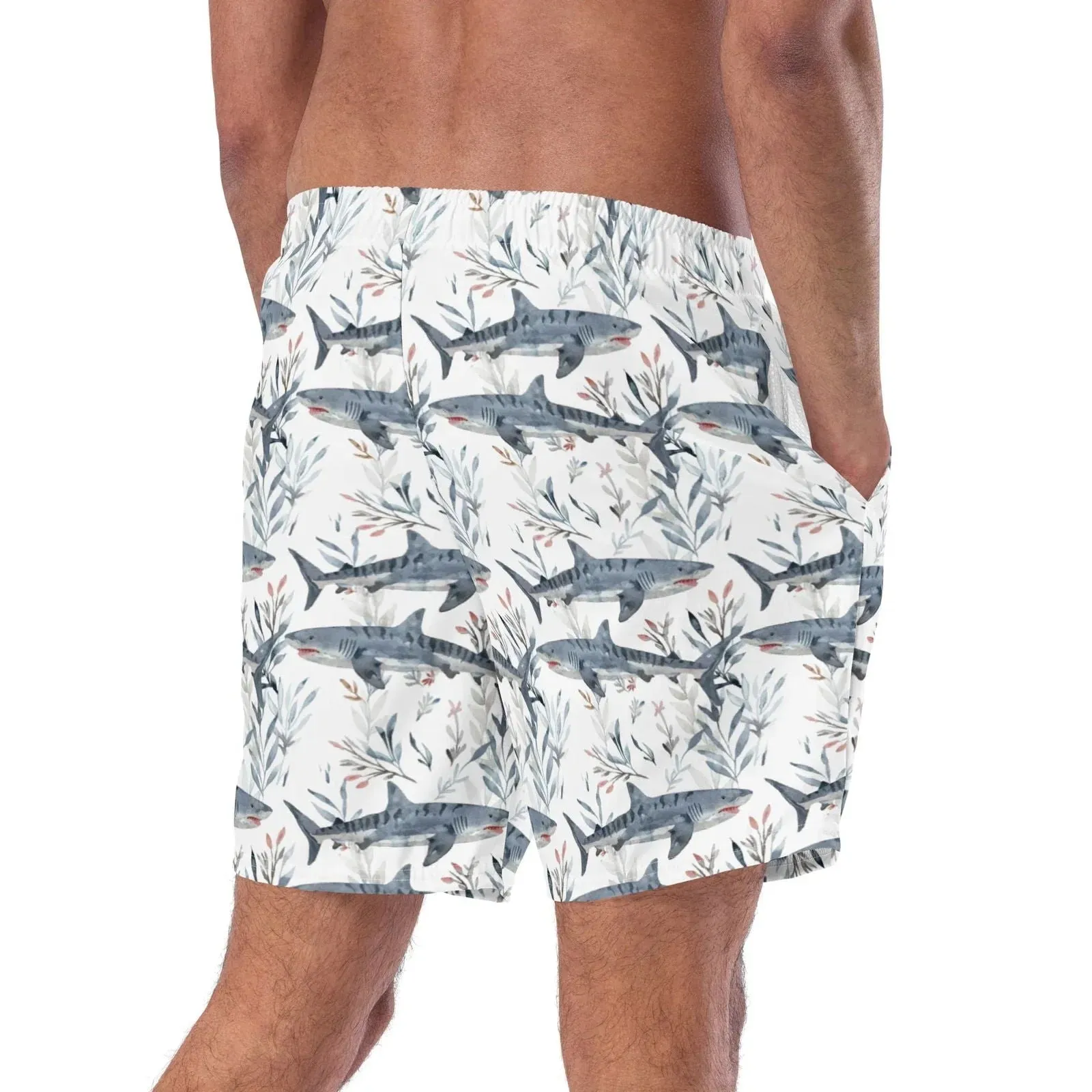 Tiger Shark Bloom Men's Swim Trunks