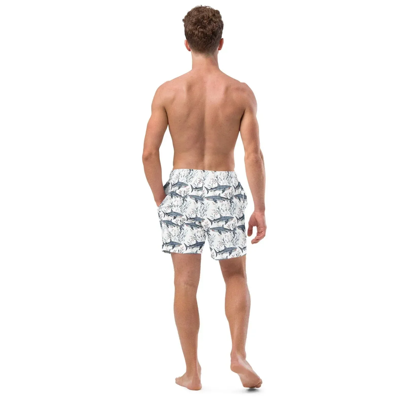 Tiger Shark Bloom Men's Swim Trunks