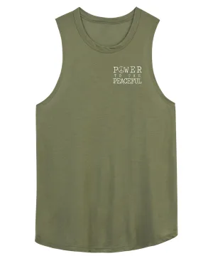 WS - Power to the Peaceful Muscle Tank