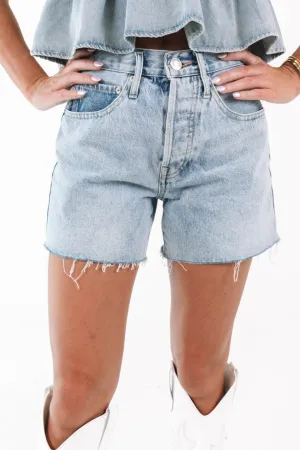 Z Supply Everyday Hi-Rise Denim Short - Sun Bleached